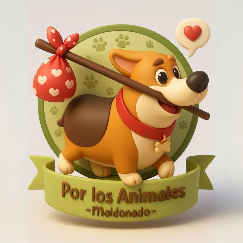 Logo Por los animales Maldonado